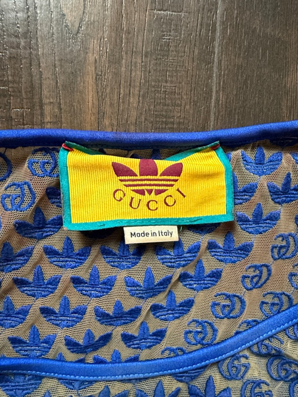 Gucci x adidas GG Tulle Top - Picture 2 of 4